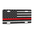 License Plate - Thin Red Line American Flag