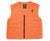 BRN ORANGE ZIP-UP SAFETY VEST