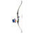 Fin Finder Bank Runner Recurve Package Black with Sidewinder Reel RH