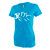 Fin-Finder Women's Gaff Tee Blue Small