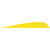 Gateway Parabolic Feathers Neon Yellow 5 in. RW 12 pk.
