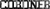 CORONER Metal Letters 3/8'' High - Pair