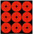BC TARGET SPOTS 3" TARGET - 40PPAST