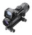 BLEMISHED Leupold Mark 4 HAMR Rifle Scope with DeltaPoint (Incl. Flat Top Mount)  - 4x24mm CM-R2/7.5" MOA Matte