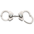 Model 710C High Security Chain Link Handcuff - Nickel Finish