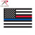 Rothco Thin Blue Line & Thin Red Line Flag Decal 