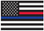 Rothco Thin Blue Line & Thin Red Line Flag Decal 