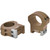 Warne Hyperlite Scope Rings Dark Earth 34mm High