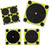 BC SNC 6" BULL'S-EYE TARGET - 1