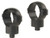 Leupold 2-Piece Quick Release (QR) Scope Rings - 1" High Matte