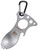 CRKT Eat N Tool - Bead Blast - Spoon Fork Bottle Opener Screwdriver/Pry Tip Metric Wrenches Carabiner
