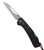 LST Mini Lockback Knife Black GFN (1.9"" Stonewash)