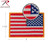 Rothco Mini US Flag Patch With Hook Back
