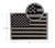 Rothco Mini US Flag Patch With Hook Back