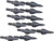 11/32" 12 PACK X-BOW FLD PNTSEASTON MULTI POINTS 100 GRAIN 