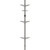Novix Raider Climbing Stick Classic Gray 20 ft.