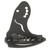 SKULL HOOKER BONE BRACKET XXL BLK