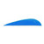 Trueflight Parabolic Feathers Blue 3 in. LW 100 pk.