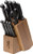 BUTCHER BLOCK*BROWNING KNIFE KITCHEN SET W/ 