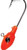 GARLAND 1/8oz MO GLO JIGHEAD ORNG