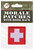 Rothco White Cross Red Morale Patch