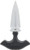 3" SS/BLACKSCHRADE KNIFE MOE PUSH DAGGER 
