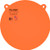 7/16" THICK STEEL ORANGE ROUNDAR-MOR 16" MIL41600 STEEL GONG 