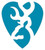 BRN DECAL HEARTBREAKER 5" TEAL