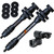 Dead Center Dead Level Hunter V2 Lite Combo Black 8 in./ 6 in.
