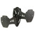 SKULL HOOKER DUAL SHOULDER MOUNT BLK