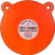 1/2" THICK STEEL ORANGE ROUNDAR-MOR 8" AR500 STEEL GONG 
