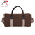Rothco Canvas & Leather Gym Duffle Bag