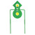 Champion .22 Double Reaction Metal Spinner Target Green Yellow Box