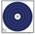 Maple Leaf Target Face NFAA Indoor Blue/White 40 cm. 100 pk.