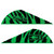 Bohning Blazer Vanes Green Tiger 100 pk.