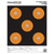 Champion Targets 45555 Shot Keeper 5 Bullseye 100 Yard Pistol/Rifle Targets, Orange, Large, 12 Pack