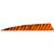 Gateway Shield Cut Feathers Barred Orange 4 in. LW 50 pk.