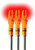 GT-SERIES HD ORANGE 3PKLUMENOK LIGHTED NOCK 