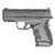 Springfield Armory XDSG93345BOSP XD-S Mod2 OSP 45 ACP 5+1 6+1 3.30" Black Melonite Steel Barrel & Optic Ready/Serrated Slide, Black Polymer Frame w/Picatinny Rail, Black Textured Polymer Grip