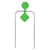 Champion Targets 44808 Duraseal Spinner Target, Double Green Diamond & Gong