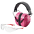 Champion Targets 40624 Passive Hearing Protection Earmuffs w/ Clear Eye Protection Earmuffs, Pink/Clear