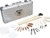 BRASS ROD 31PC W/ALUMINUM BOXHOPPES DELUXE GUN CLEANING KIT 