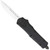 CobraTec Small FS-3 OTF Knife Dual Action OTF Blade Black