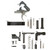 ALG Defense AR15 Mil-Spec Lower Parts Kit - No Grip | ACT Trigger