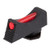 VICKERS ELITE FRONT SIGHT RED FIBER OPTIC, GLOCK 42/43