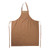 CANVAS APRON, LONG, BROWN