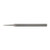 STANDARD SWISS PATTERN PILLAR FILE #0 CUT 6” STEEL