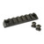 M-LOK PICATINNY 7 SLOT RAIL SECTION ALUMINUM BLACK