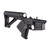 FEATURELESS COMP LOWER W/MAGPUL FIXED CAR STOCK FOR AR15 BLK