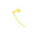 AR-15 CHAMBER FLAG, YELLOW, 1 PACK